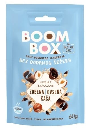 Ovsena kasa lesnik čokolada Boom Box 60 g
