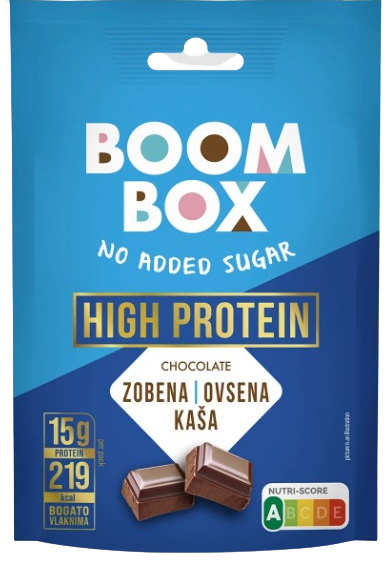 Kaša Ovs Protein Čokol 60 g Boom Box