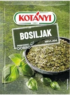 Bosiljak Mrvljeni 9 g Kotanyi