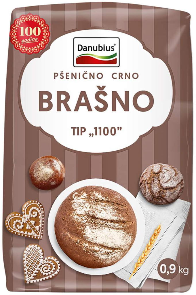 Danubius brašno Crno 900 g
