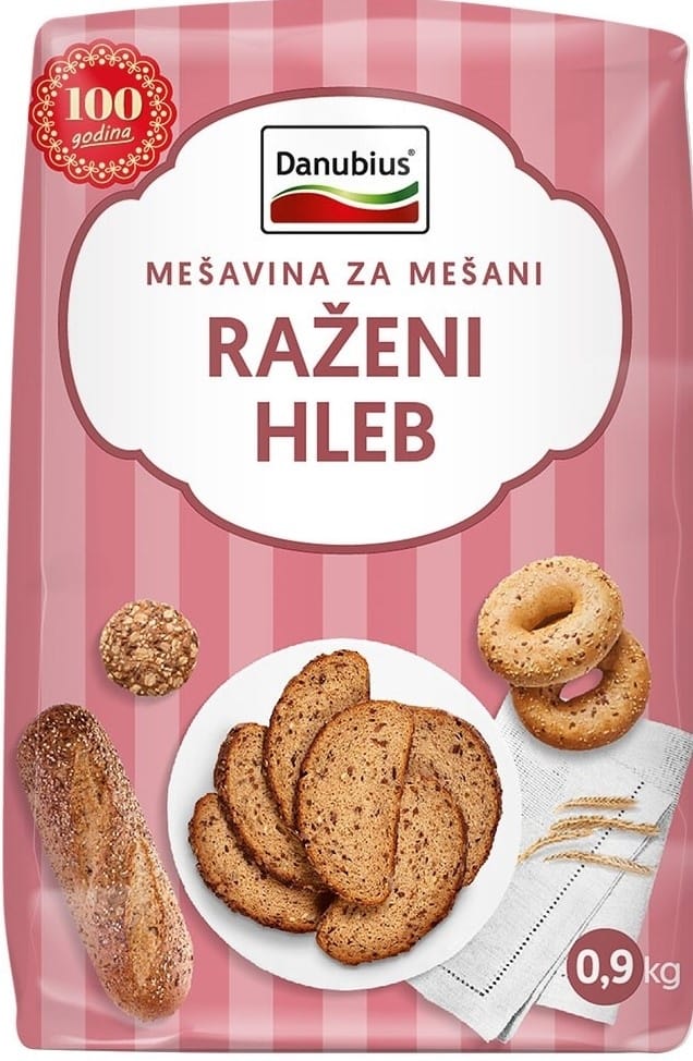 Danubius brašno Ražano 900 g