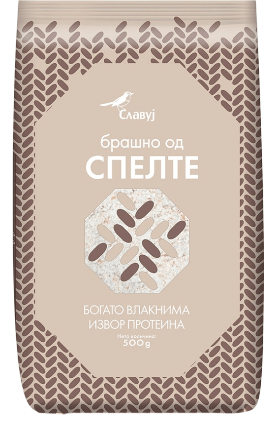 Brašno Int od Spelte 500 g Slavuj