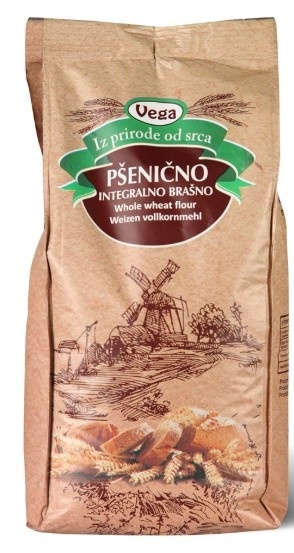 Brašno Pšenično Integralno 1 kg Vega