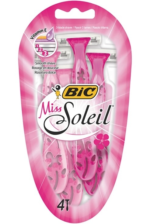 Brijač Bic ž 3 Oštr Miss Soleil 3+1