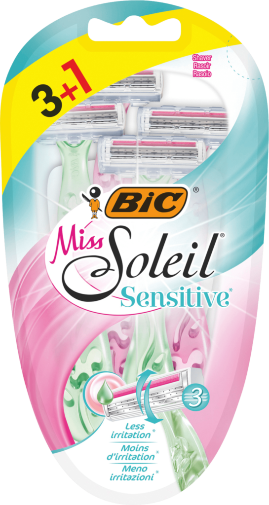 Brijač Bic ž Miss Soleil Sensit 3+1
