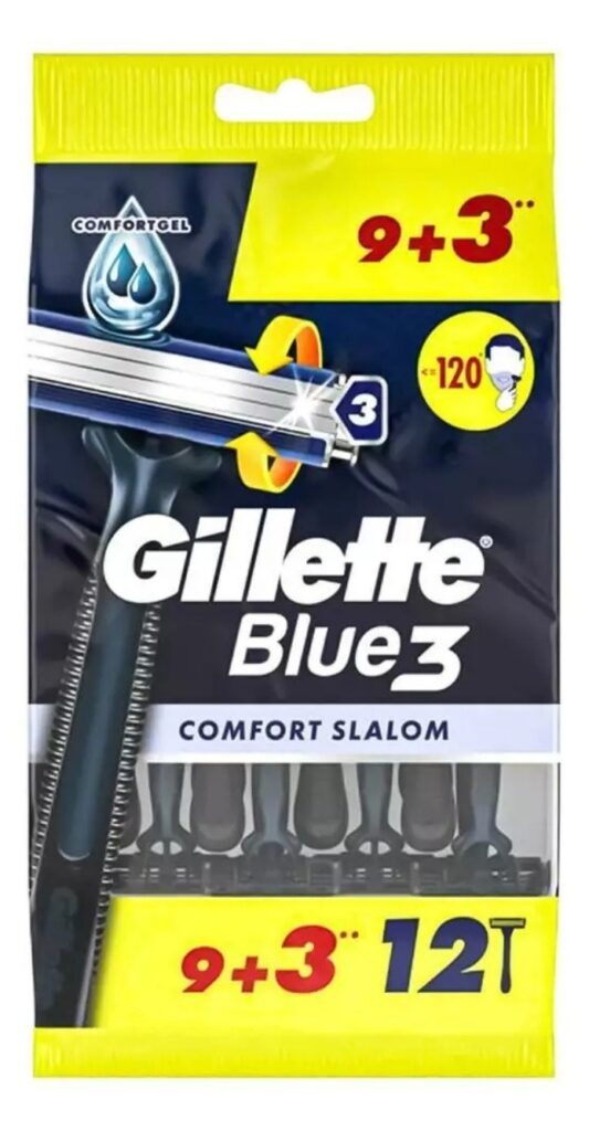 Brijac Gillette Blue 3 Slalom 9+3