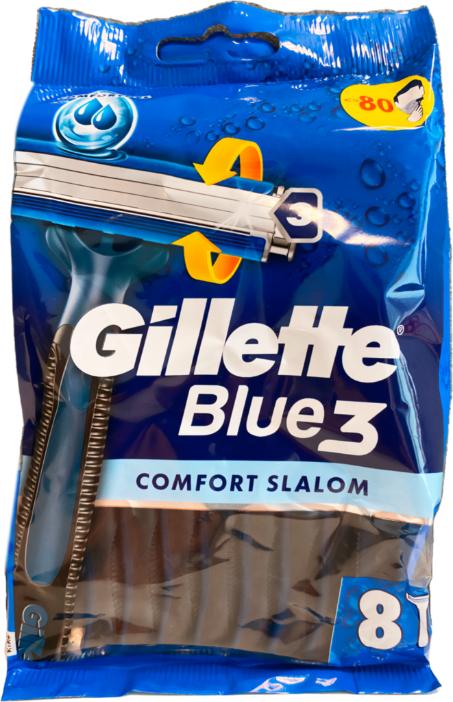 Brijač Blue3 Comf Slalom 8ct Gillet