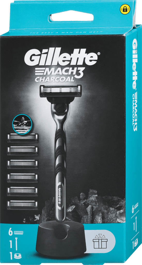 Brijač Gille Mach3 Charco H+6+stand