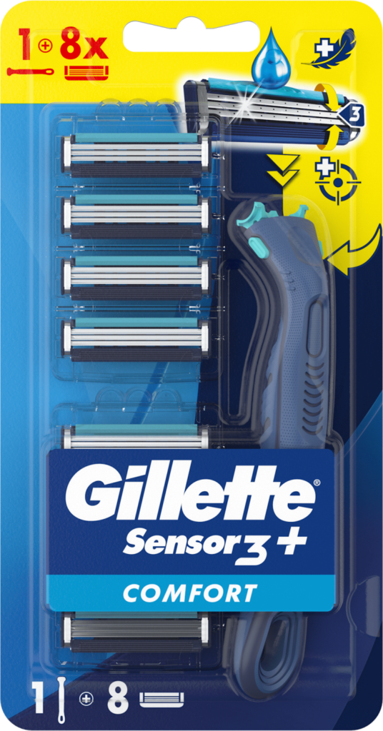 Brijač Gille Sen 3 Plus Comfort H+8
