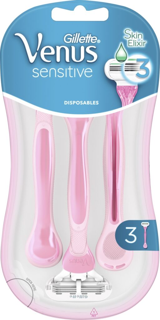 Brijač ž Venus Sensitive Dispo 3ct
