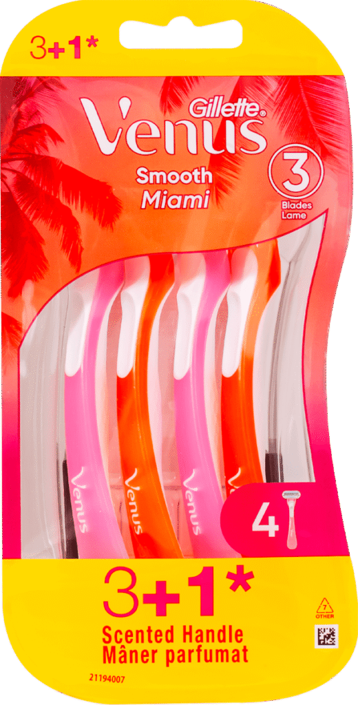 Brijač Venus Miami Ext Com Dis3+1ct