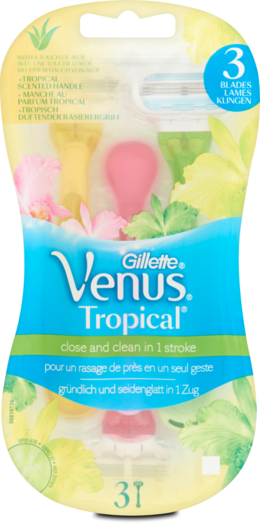 Brijač ž Venus Tropical 3 Pcs