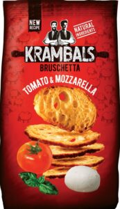 Krambals brusketi tomato & mozzarella 70 g