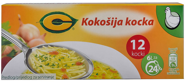 Kocka Kokošija 132 g c