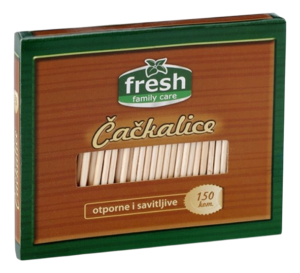 Čačkalice Fresh 150/1