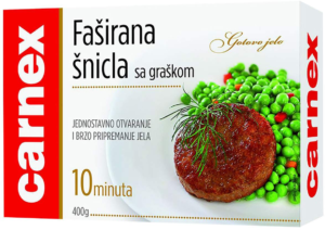 grasak sa fasiranom sniclom 400 g