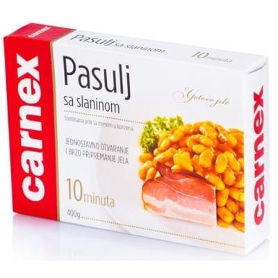 Carnex pasulj sa Slaninom 400 g