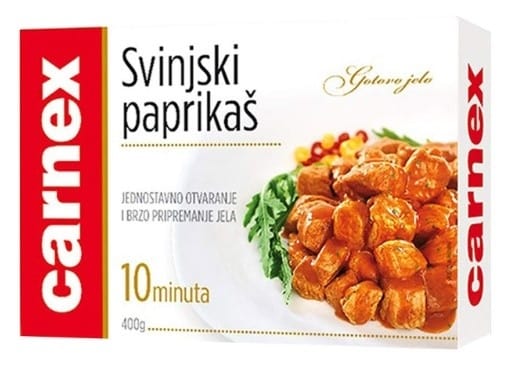 Carnex svinjski Paprikas 400 g