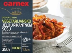 Vegetarijansko Jelo u Pik Sosu 350 g