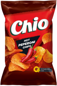 Chio Chips Hot Peperoni 140
