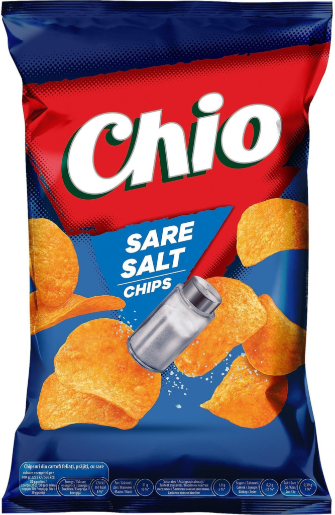 Čips Chio Salted 130 g