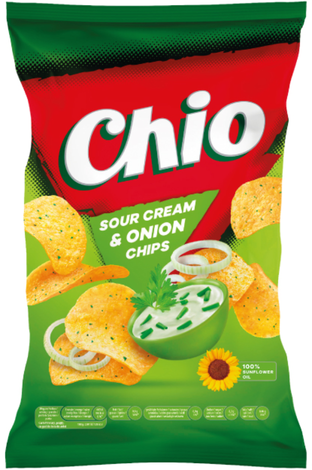 Čips Chio Sour Cream&onion 130 g