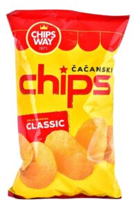 Čips Čačanski Classic 280 g Chips wa