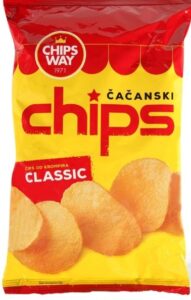 Cips Rebrasti 150 g Chips Way