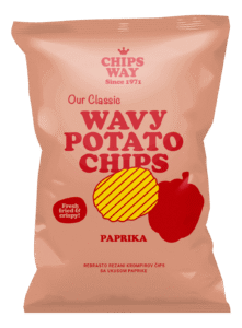 Cips rebrasti Paprika Chips way 150 g