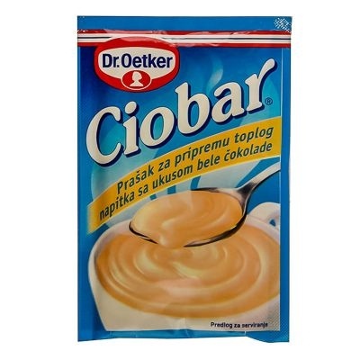 Topla Čok Ciobar Bela 25 g dr Oetker