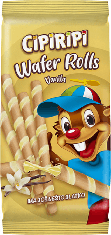 Cipiripi Wafer Rolls Vanila 150 g