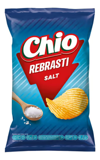 Čips Chio Rebrasti Slani 80 g
