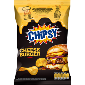 Chipsy cips cheeseburger 85 g