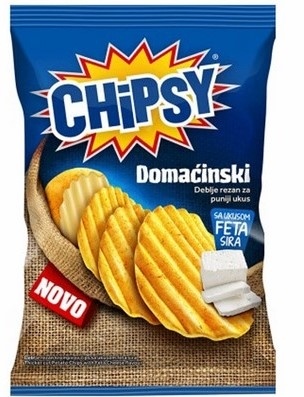 Chipsy cips Domacinski/ukus fete 160 g