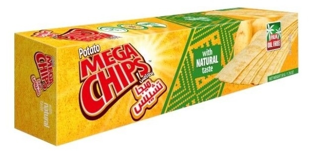 Mega Cips Slani 50 g