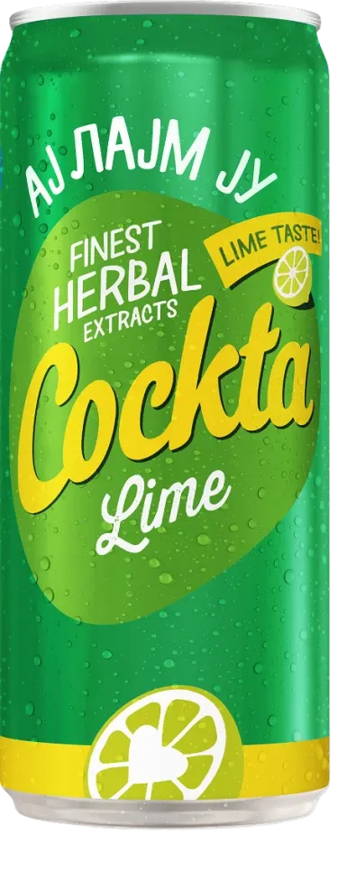Cockta sok Limeta 0,33 l Can