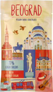 Čokolada Crna Beograd77% 100 g Choco