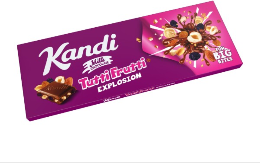 čokolada Kandit Tutti Frutti 80 g
