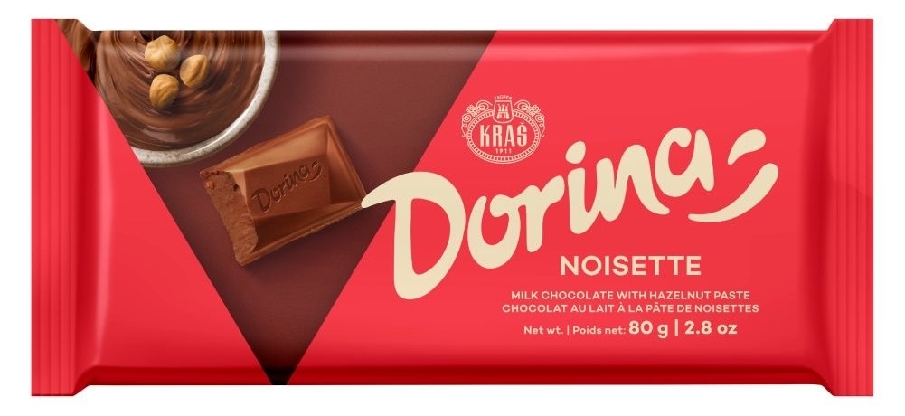 Čokolada Noisette 80 g Dorina