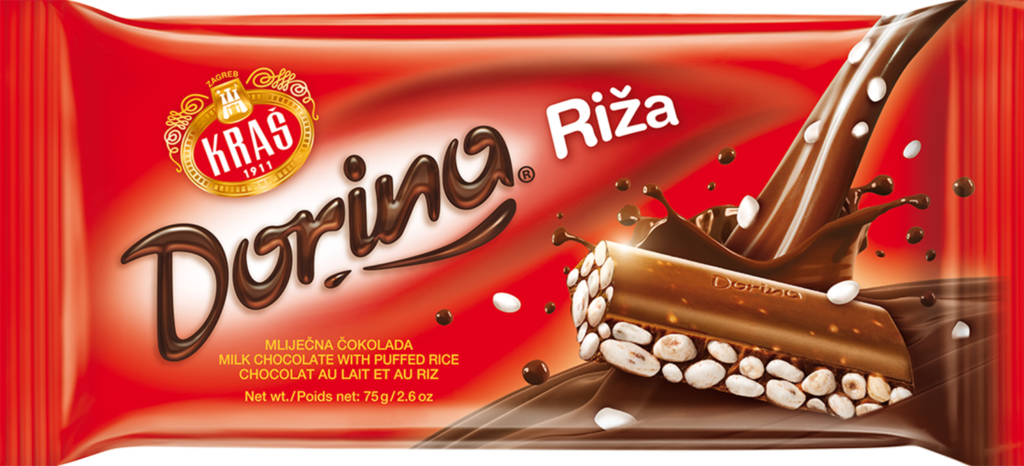 Kraš čokolada Dorina Riža 75 g