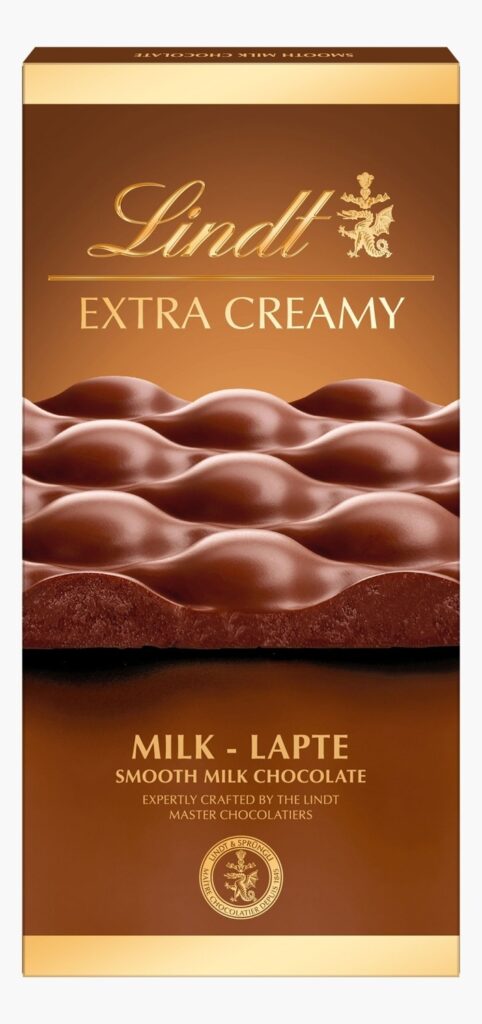 Čokolada Extra Cream Milk 80 g Lindt