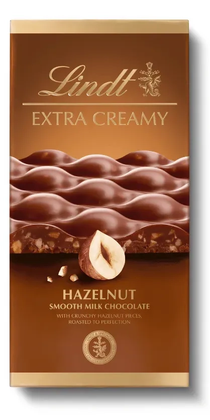 Čokolada Ext Cre Milk Haz 80 g Lindt