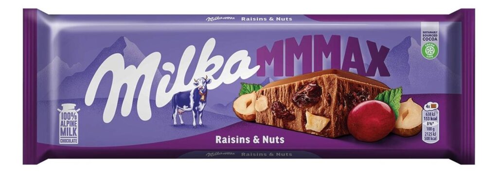 Milka čokolada Raisins 270 g