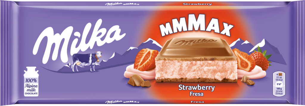 Milka čokolada strawberry 300 g nelt