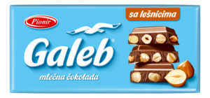 Čokolada Galeb Celi Lešnik 200 g