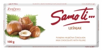 Čokolada Mlecna Punjena-samo Ti-lesnik 100 g