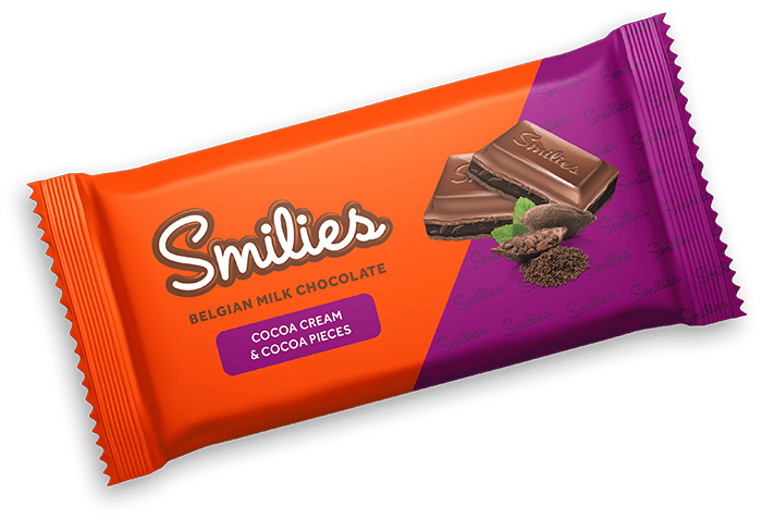 čokolada sa lesnik kremom Smilies 94 g