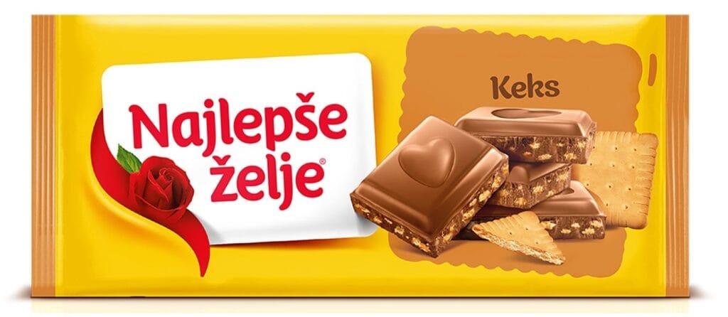 čokolada NZ keks 170 g