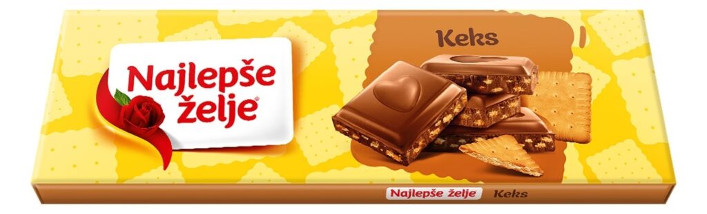 Štark čokolada nž Keks 250 g