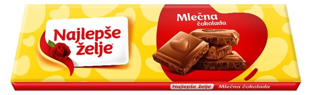 Štark čokolada nž Mlečna 250 g